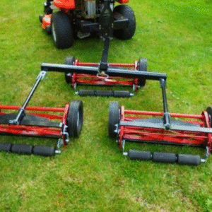 58" Fine Cut Trailed Gang Mower – Achieve a Manicured Lawn Finish for sale UK – Mini Diggers Online